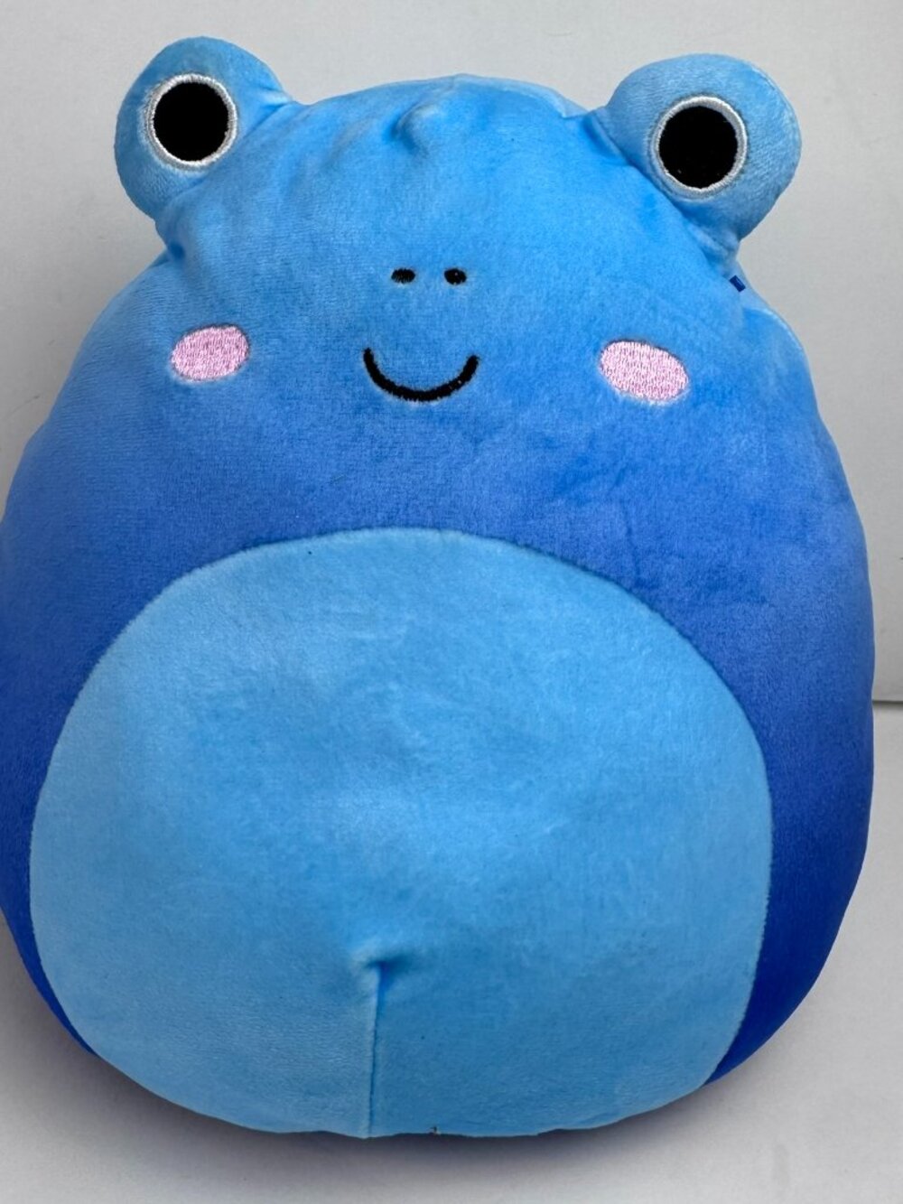 Squishmallow Alandy Poison Dart Frog 8" Blue Spotted Kellytoy Plush Stuffed